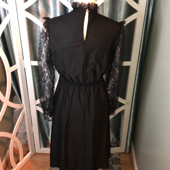 Vintage 70/80s Cottage Core/GunneSax Dress/Wednesday Adams Vibes - Picture 9 of 13